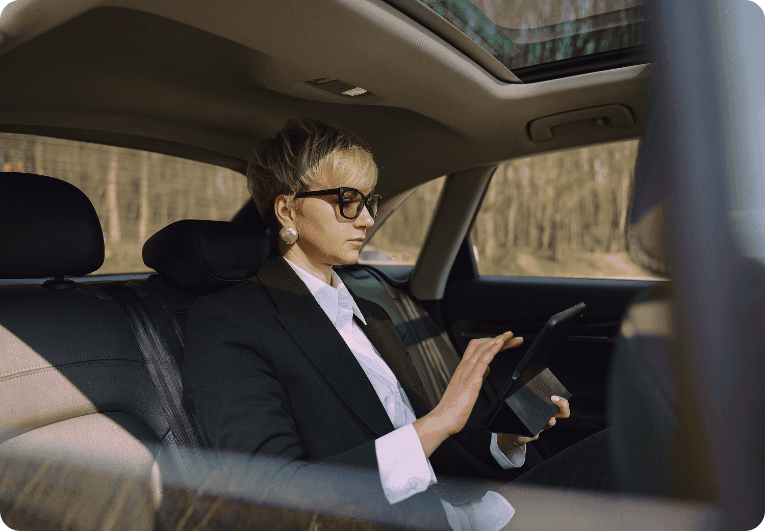 Premium chauffeured transportation service