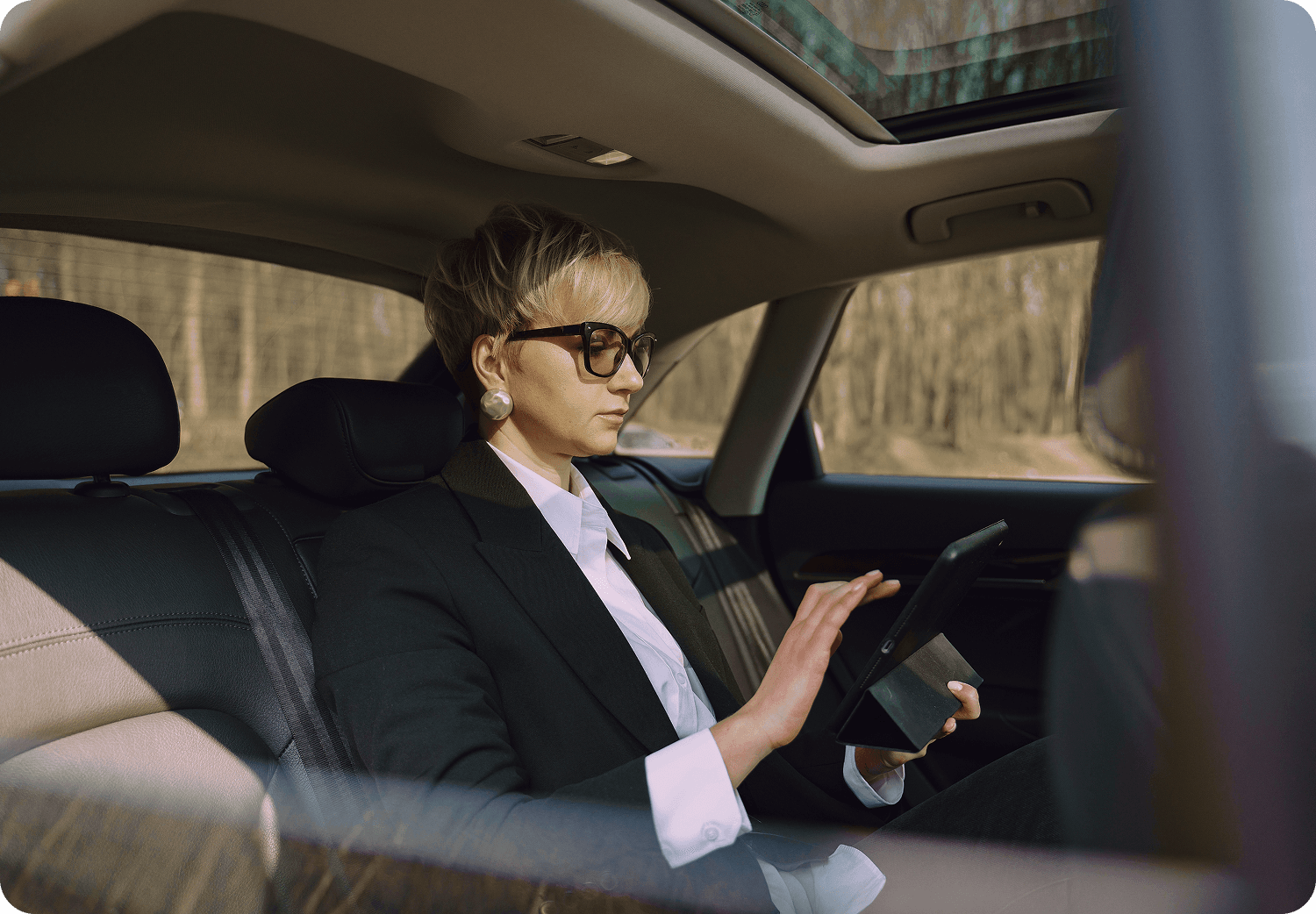 Premium chauffeured transportation service